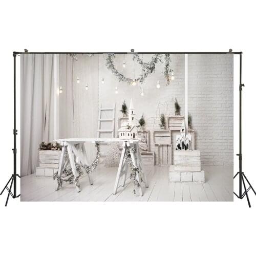 HUAYI Christmas Backdrop Christmas Xmas Holiday Family Party Photography Backdrops Studio Child Baby Photo Background W-3490