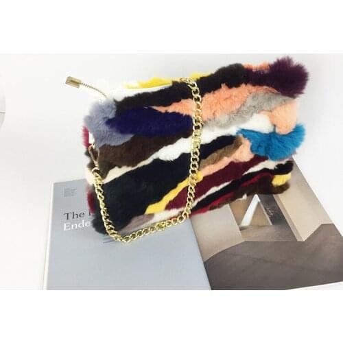 ICEV Women's Fur Bags