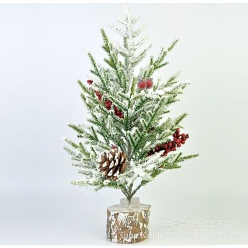 Artificial Christmas Tree Pine White Big Nordic Flocking 2021 New Year Decoration Led Door Wall Ornaments Souvenirs Scenes Decor