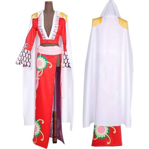 One Piece Boa Hancock cosplay costume Halloween women costumes Custom