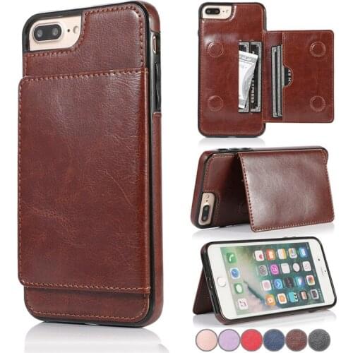 Flip Leather Case for iPhone 8 7 6 6S Plus SE 2020 Wallet Shockproof Back Cover for iPhone 12 Mini 11 Pro XS Max XR X Coque Etui