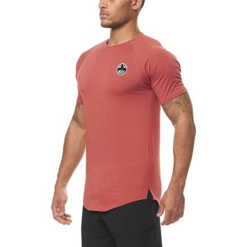 Summer Hot Sell T-shirt Men Quick-drying Tees Breathable Short Sleeve T-shirt for Men 4 Colors Round Neck t-shirt Mens Tops