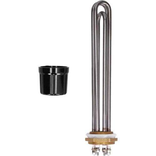 AC 220V 380V Heating Tube Electric Stainless Steel Rod Industrial Supplies Brass Thread Heating Components