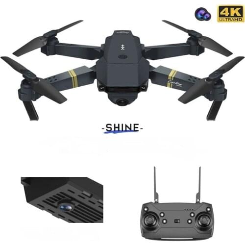 New Powerful Drone 4K Double Camera HD Map Function WiFi FPV Drones Air Pressure Fixed Height Six-axis Aircraft RC Helicopter