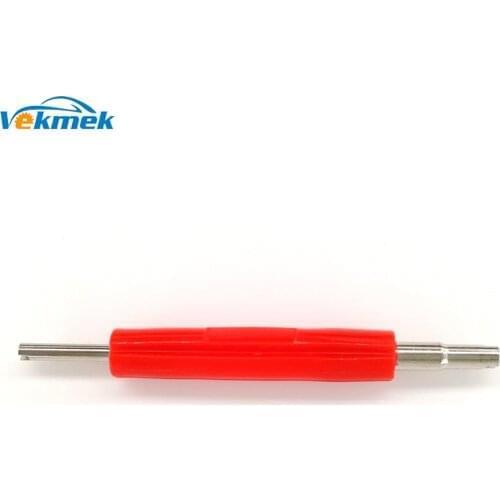 1 pc Tire Valve Core Screwdriver Two Way Valve Stem Tools for Car Motorcycle Truck Tire Repair Tools Plastic Handle Retail