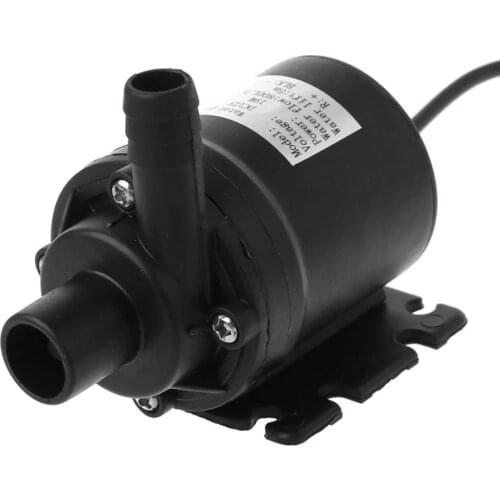 800L/H 5m DC 12V Solar Brushless Motor Water Circulation Submersible Water Pump