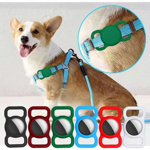 For Airtag Silicone Case Anti-drop Protective Cover, Suitable For Hanging On Cats And Dogs, New Patent Compatible For Airtag