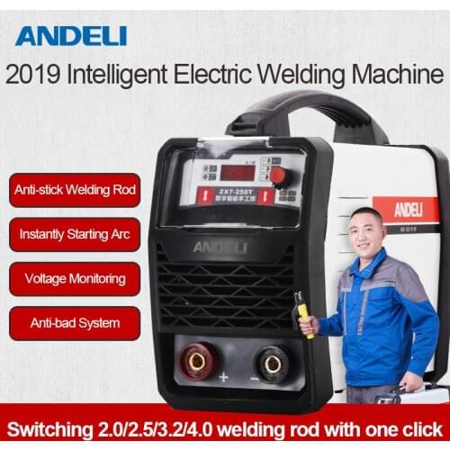 Andeli Arc -250t 250a Igbt Inverter Dc Booglazing welding Machine Mma Lasser For Lassen Works And Electrical With Accessories