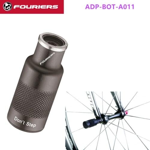 Fouriers Aluminium Alloy Bicycle Protective Gear Front Wheel Lamp Holder on Quick Release