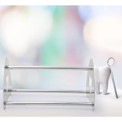 Stainless Steel Orthodontic Plier Scissor Stand Holder Rack Organizer Dental Accessories