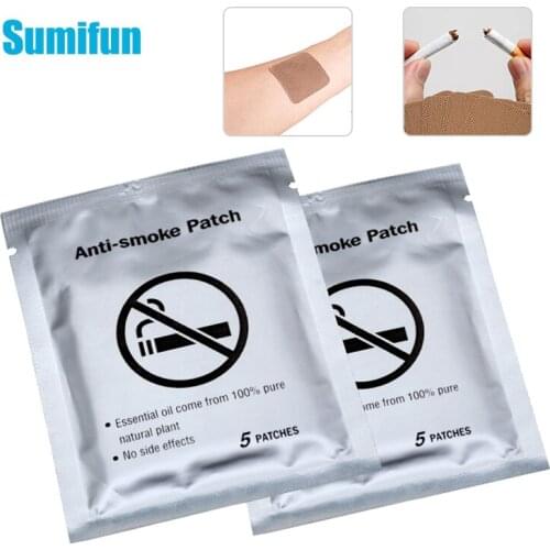 15Pcs/3Bags Anti Smoke Patch 100% Natural Ingredient Quit Smoking Cessation Chinese Herbal Medical Plaster Health Care D2048