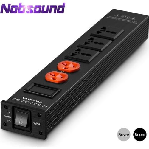 1500W Power Supply Purifier EMI Power Filter Protection for HiFi Home Stereo System DAC/Preamp/Amplifier/Speaker