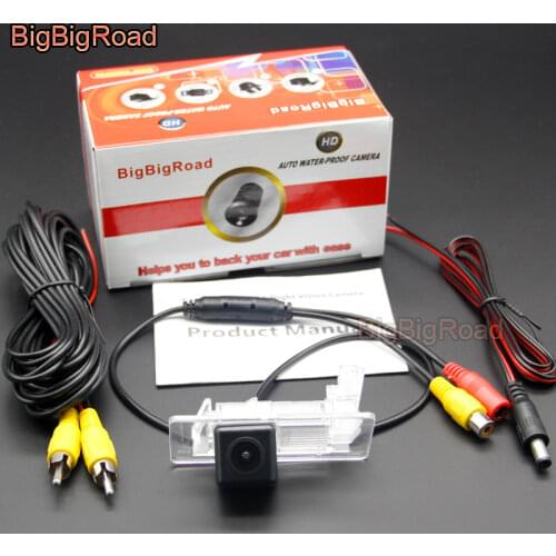 BigBigRoad For Volkswagen Polo Sedan Santana Vento Notch 2010-2015 2016 Car HD Rear View Parking CCD Camera Auto Backup Monitor