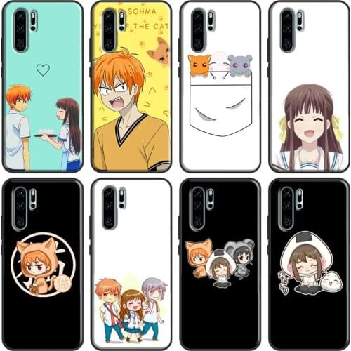 Anime Fruits Basket Case For Huawei P30 P40 P20 Lite Pro Nova 5T P Smart 2019 Honor 10 Lite 20 9X 8X 8A 10i