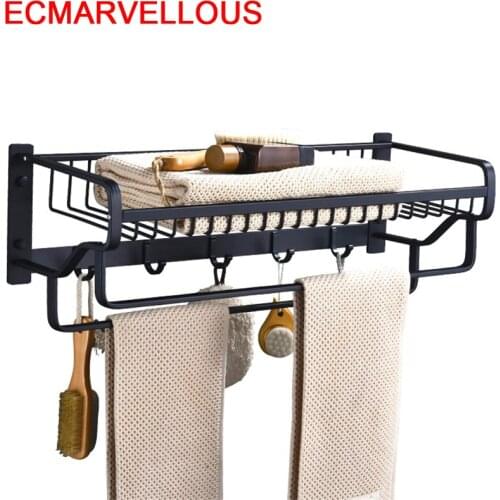 Estanteria Porta Shampoo Hair Dryer Holder Accessori Bagno Cabinet Accessories Shelves Wall Shelf Banheiro Bathroom Organizer