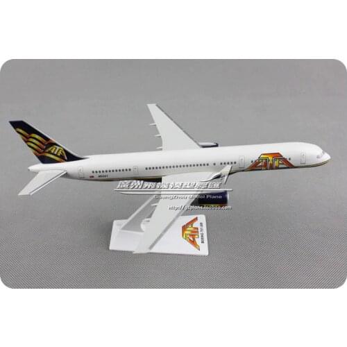 24CM American ATA Airlines Boeing B757-200 N513AT 1:200 Plastic Assembled Plane Model American Airlines Aircraft Model
