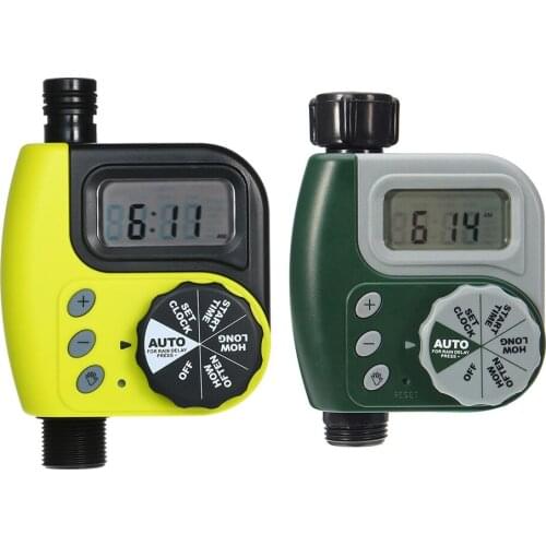 Plastic Programmable Automatic Garden Watering Timer Irrigation Controller