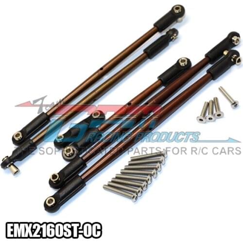 Spring Steel Full Set Turnbuckles for 1/10 TRAXXAS E-MAXX 2