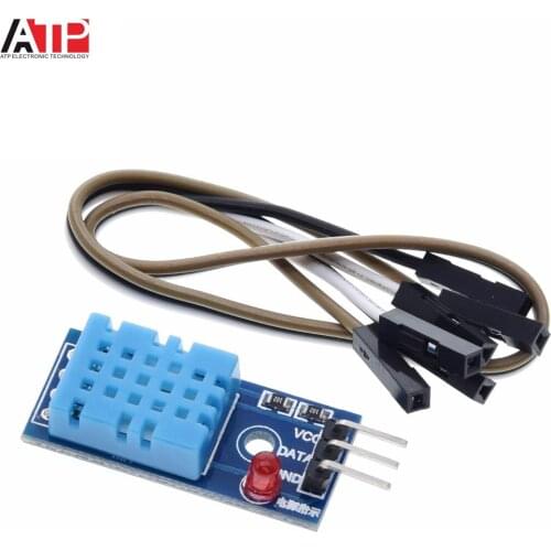GREAT IT 1PCS Smart Electronics DHT11 Temperature and Relative Humidity Sensor Module for arduino Diy Kit with led