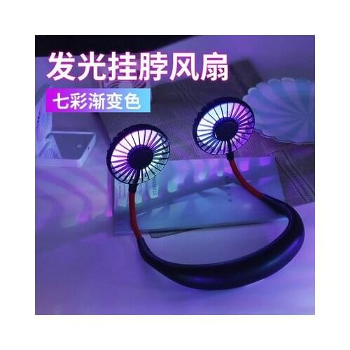 Halter Fan Lazy Sports Fan Mini Aromatherapy Phone Holder baby shower decorations Summer portable fan