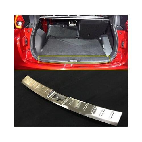 Inner Rear Bumper Protector Sill Trim 1pcs For Mitsubishi Eclipse Cross 2018