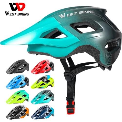 WEST Cycling Bicycle helmet for Men Specialized MTB Motorcycle Adult Helmet Sport Road Male Cap helmets Bike Equipment OFF-ROAD
