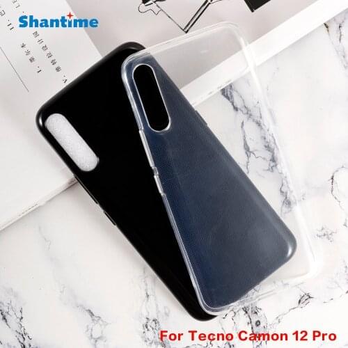 For Tecno Camon 12 Pro Gel Pudding Silicone Phone Protective Back Shell For Tecno Camon 12 Pro Soft TPU Case