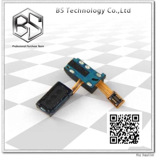 10pcs/lot Wholesale Original Earphone Earpiece Speaker with Connector Flex for Samsung N7000 Note 1