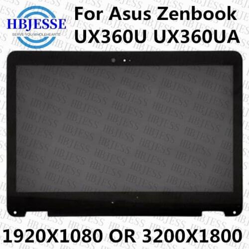 13.3 lcd panel laptop screen B133HAN02.7 For ASUS Zenbook ux360u UX360 UX360UA lcd Touch Digitizer Assembly FHD QHD LP133QD1
