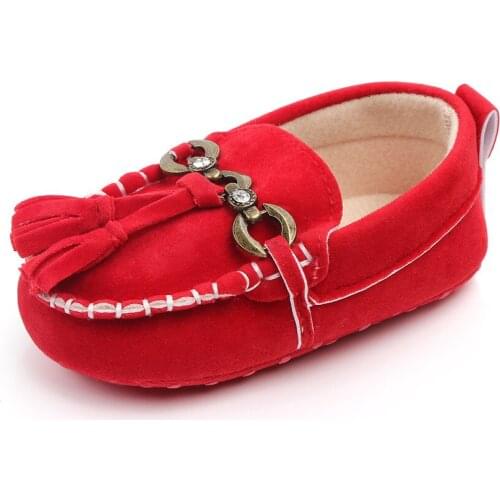 2019 Autumn First Walkers Toddler Baby Girl Moccasins Shoes Fashion Fringe Soft Sole Flock Crib Shoes Newborn Infant Shoes Girls