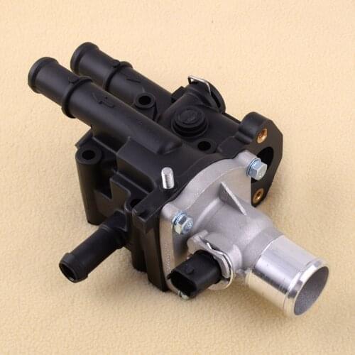 25189437 Car Engine Coolant Thermostat Housing 25192228 Fit For Chevrolet Sonic Trax Tracker Cruze 1.8L Aveo 1.6L