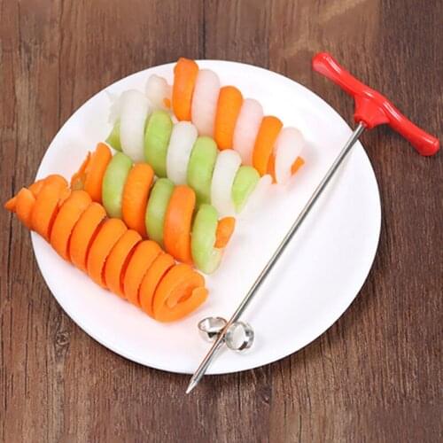 5pcs/set Potato Cucumber Salad Cutter Fruit Vegetables Graters Chopper Hand Dumpling Pastry Mold Kitchen Gadgets Tools