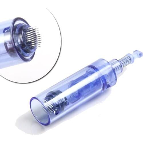 50pcs/lot Blue Derma microneedling pen needle dermografo needle cartridges 9/12/36pins micro needles skin care kit