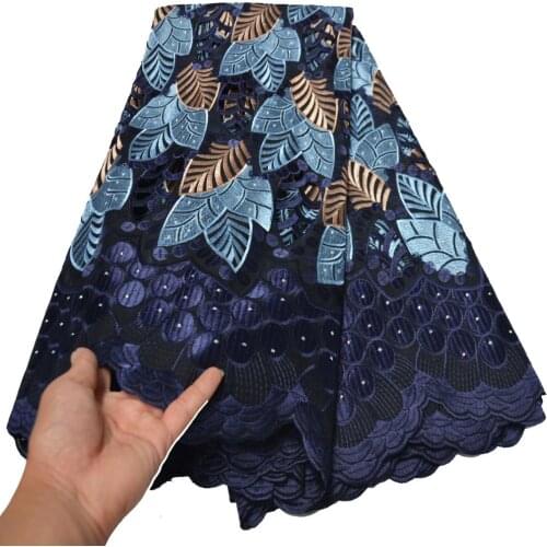 African Lace Fabric 2020 High Quality Lace Trim Embroidery Swiss Voile Lace In Switzerland Cotton Lace For Wedding P463-2