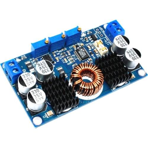 DC 5V-32V to 1V-30V 10A LTC3780 Automatic Step Up Down Regulator Charging Module