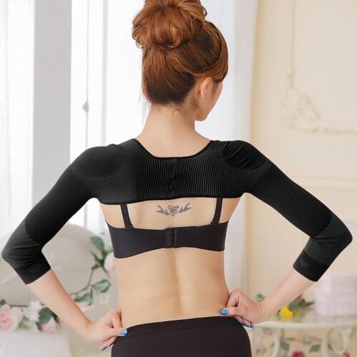 CANFU Women Shoulder Support Breathable Thermal Wrap Protector Correction Warmer Brace For Sports Fitness Warm Should Pad Belt