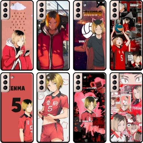 Kenma Kozume Haikyuu Nekoma Case For Samsung Galaxy S21 Ultra S10 S8 S9 Note 10 Plus Note 20 S10e S20 FE Phone Cover