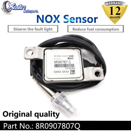 XUAN New Manufactured Trunk Nitrogen Oxide NOX Sensor Rear 8R0907807G For Volkswagen Audi Q5 14-16 A8 3.0L 8R0907807Q 5WK96728B