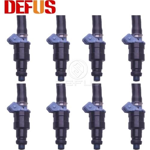 DEFUS 8X Tail Bico Fuel Injector Nozzle 0280150708 16 ohm For Fiat U-no Turbo MK1 1.3L 86-93 Fuel Injection Injectors WFI112