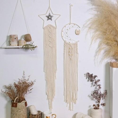 Home Decor Hand-woven Dream Catcher Tapestry Creative Night Market Pendant Beautiful Meaning Dream Catcher