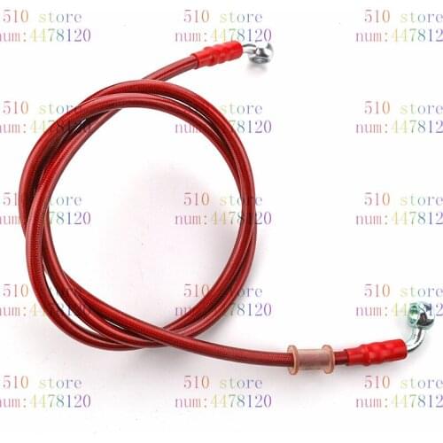Good quality Motorcycle Dirt Bike Braided Steel Hydraulic Reinforce Brake line Clutch Oil Hose Tube 50 To 240cm Fit Racing MX