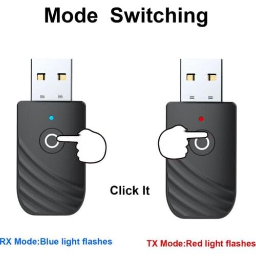 JTKE 3 In 1 Bluetooth 5.0 Audio Receiver Transmitter 3.5mm Jack AUX USB Stereo Music Wireless Adapter Bluetooth #5864