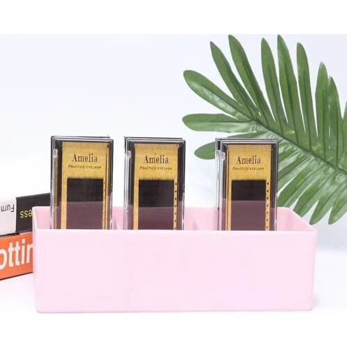 False Eyelashes Storage Box Large Capacity Lash Holder Display Stand Grafting Eyelashes Extension Makeup Tool Cosmetic Container