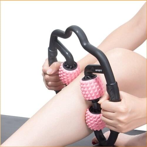 Massage Roller U Shape Trigger Point Massage Roller for Arm Leg Neck Muscle Tissue for Fitness Gym Yoga Pilates Sports