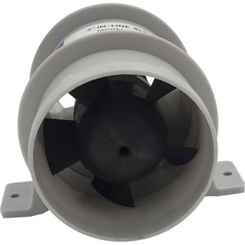 Marine 3 inch/76mm 12V Electric In-Line Bilge Boat Air Blower Replacement Parts