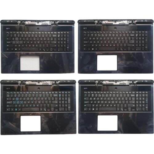 NEW US laptop keyboard for DELL G7 7790 US keyboard with palmrest 06WFHN 00YW0N