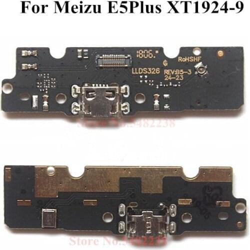 New USB Charging Port Dock MIC Flex cable For MOTO E5 Plus XT1924-9 USB Charger plug with microphone board Connector Replacement