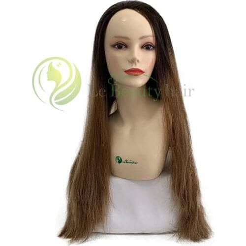 Le Beauty Hair Jewish Bandfall Wigs Natural Hair Bandfall Wig Unprocessed Virgin Hair Wigs European Hair For Jewish Women