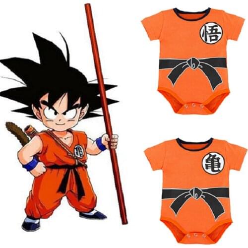 Prowow Baby Cosplay Costume Monkey Clothes Anime Baby Clothes For a Men Cartoon Babys Rompers Summer Kids Infant Jumpsuit