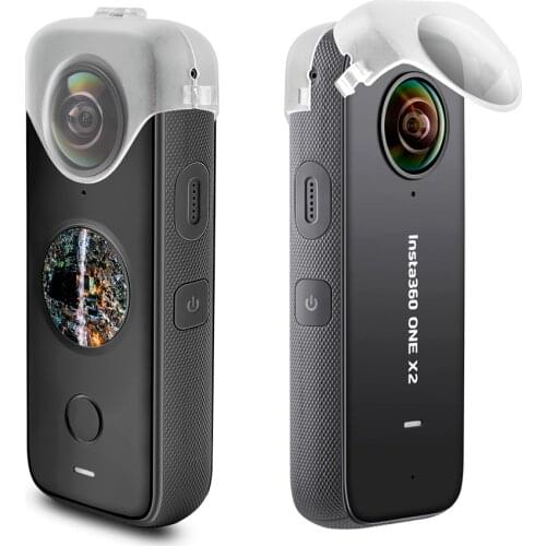 Transparent Lens Guard for Insta360 ONE X2 Dust-proof Protective Cover Anti-drop Camera Shell for Insta360 ONE X2 Accessories